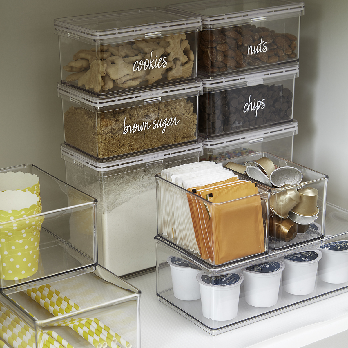 The Home Edit Pantry Canisters The Container Store   HE 19 Pantry Details RGB 16 